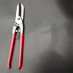 Stainless Steel Color 45# Carbon Steel Pliers, Jewelry Making Supplies, Side Cutting Pliers, Stainless Steel Color, 30cm