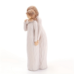 Human Resin Girl Display Decorations, for Home Deaktop Decoration, Human, 130mm