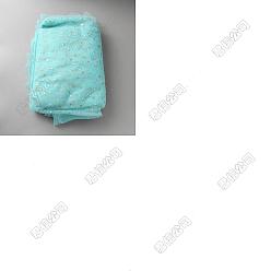 Бледно-бирюзовый 10 метров полиамидной сетчатой фоновой ткани, звезда картины, бледные бирюзовая, 1640x0.1 мм