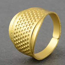 Золотой Кольца сплава цинка, для защиты пальцев и увеличения силы, помощника инструмент, золотые, 16.5x13 мм