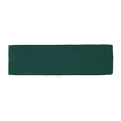 Green Cotton Yoga Slastic Headband, Sports Fitness Headband, Green, 60x220mm