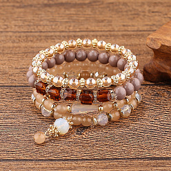 Coffee EB0279-5 Boho Tassel Colorful Multi-layer Bracelet for Women - Trendy and Chic