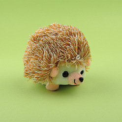 (932FM) Темно-синий аква-матовый с подкладкой Подушечки для иголок в форме ежика, для принадлежностей для вышивания крестиком, темно-золотистые, 120x95 мм