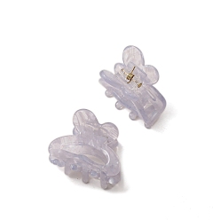 Белый Заколки для волос в форме когтей из ацетата целлюлозы, аксессуары для волос для женщин и девочек, бабочка, белые, 35x29 мм