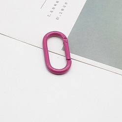 Серо-розавый Легкосплавные пружинные кольца, овальные, увядшая роза, 50x25 мм