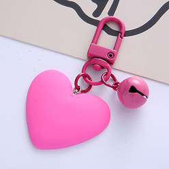 Роза красная Брелок в виде колокольчика конфетного цвета с милой девушкой в виде персикового футляра для наушников с подвеской-сумкой