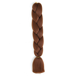Sienna Long Single Color Jumbo Braid Hair Extensions for African Style - High Temperature Synthetic Fiber