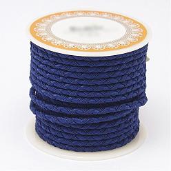 Dark Blue Nylon Threads, Dark Blue, 4mm, about 5.46 yards(5m)/roll