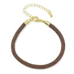 Верблюжий 4.5 изготовление браслета из круглого нейлонового шнура миланского диаметра 202мм, с латунными выводами и 6.85 застежками из лобстера из нержавеющей стали, золотые, долговечный, стойки покрытие, верблюжие, 17.4 дюйм ({2} см)