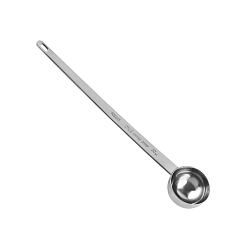 Нержавеющая Сталь Цвет Не тускнеют 201 мерные ложки из нержавеющей стали, инструмент для выпечки, цвет нержавеющей стали, 245x44x27 мм, емкость: 30 мл (1.01 жидких унций)