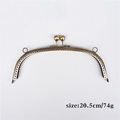 Античная Бронза Ручка с железным кошельком, Для швейной машины, античная бронза, 20.5 см