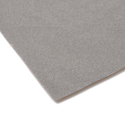 Dark Gray Flocking Cloth, Self Adhesive Fabric, Rectangle, Dark Gray, 152x20.5x0.1cm