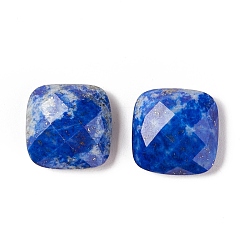Lapis Lazuli Natural Lapis Lazuli Cabochons, Faceted, Square, 12x12x4~4.5mm