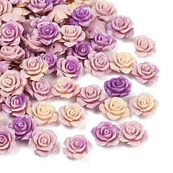 Средняя Орхидея Синтетический коралл 3 г цветок розы бисер, окрашенные, средне орхидеи, 14x8 мм, отверстие : 1~1.4 мм