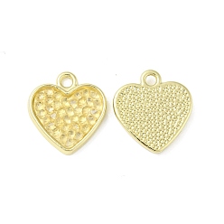 Jonquil Rhinestone Pendants, with Light Gold Plated Brass Findings, Heart, Cadmium Free & Lead Free, Jonquil, 17x16x3mm, Hole: 2mm