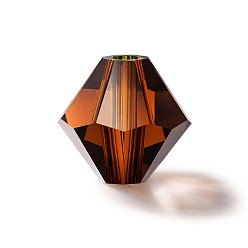 10250 Chocolate Хрустальные бусины preciosa®, чешский хрусталь, биконус(451 69 302 рондель), 10250 шоколад, 3 мм, отверстие : 0.8 мм, 144 шт / брутто