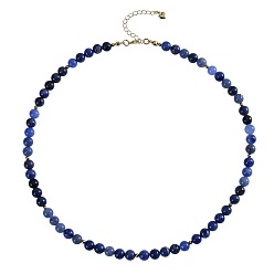 Синтетическая Бирюза Богемные 5мм синтетические бирюзовые круглые бусы для женщин, золотые, 14.96 дюйм (38 см)