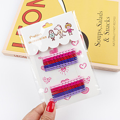 Girlish Colorful Hair Clips Set, Cute and Versatile Wave & Straight Barrettes for Women Girls