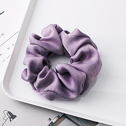 C150 Velvet-21 Silk Satin Colorful Hairband Headband Flower - 30 Colors, Versatile, Chic.