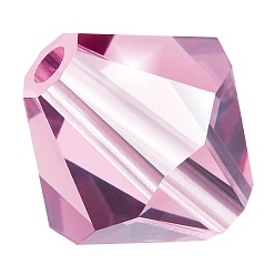 20020 Light Amethyst Хрустальные бусины preciosa®, чешский хрусталь, биконус(451 69 302 рондель), 20020 светлый аметист, 5 мм, отверстие : 1 мм