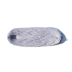 WhiteSmoke 100M Braided Round Cotton Cords, for Crafts Packaging, WhiteSmoke, 3mm, about 109.36 Yards(100m)/Bundle