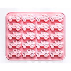 Pink 2шт. силиконовые формы для стилизации внедорожников, розовые, 13.2×16.4×1.2см