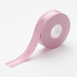 Misty Rose Polyester Grosgrain Ribbon, Misty Rose, 1-1/2 inch(38mm), about 100yards/roll