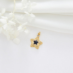 H-8595 Wind necklace pendant crystal zircon star moon love high-end diy accessories