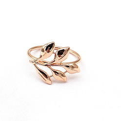 Rose Gold + High Quality Glossy Hotel metal leaf napkin buckle napkin ring maple leaf napkin ring cloth ring