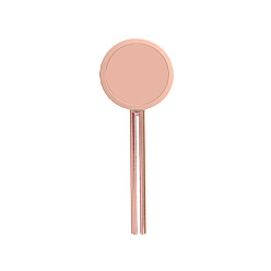 Or Rose Presse-dentifrice en alliage de zinc, presse-tube en métal, clé, or rose, 6.5x2.5 cm