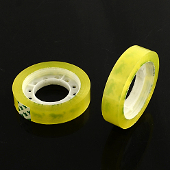 Clear Transparent Adhesive Packing Tape/Carton Sealing, Clear, 12mm, about 12m/roll, 8rolls/group