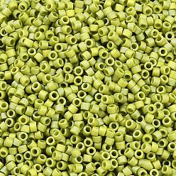 (DB2309) Matte Opaque Glazed Seaweed AB Бусины miyuki delica, цилиндр, японский бисер, 11/0, (db2309) матовая непрозрачная глазурь из морских водорослей, 1.3x1.6 мм, отверстие : 0.8 мм, Около 100000 шт / 500 г