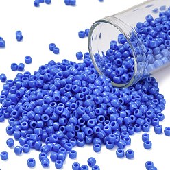 (48L) Opaque Periwinkle Тохо 6/0 круглые бусины, японский бисер, (48 l) непрозрачный барвинок, 4 мм, отверстие : 1.5 мм, Около 168 шт / 10 г