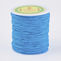 Deep Sky Blue Nylon Thread, Deep Sky Blue, 1.5mm, about 120.29 yards(110m)/roll