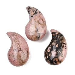 Родонит Природные подвески родонит, прелести магатама, 28.5~29x17.5x11~12 мм, отверстие : 2~3 мм