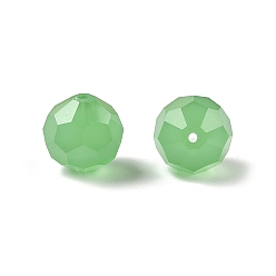 Средний Аквамарин K9 стеклянные имитации австрийских хрустальных бусин, граненые, круглые, средний аквамарин, 8 мм, отверстие : 1 мм