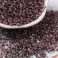 Coconut Brown Baking Paint Glass Seed Beads, Peanut, Coconut Brown, 3.5~4x2~2.5x2~2.3mm, Hole: 0.8mm