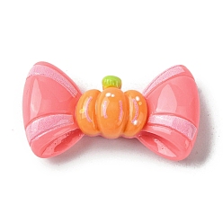 Bowknot Halloween Theme Opaque Resin Decoden Cabochons, Bowknot, 17x30x9mm