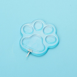 blue Candy Color Cute Kitten Claw Needle Threader Simple Needle Thread Leader Cross Stitch Sewing Tool Accessories