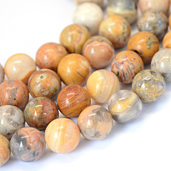 Crazy Agate Natural Crazy Agate Round Bead Strands, 4~4.5mm, Hole: 1mm, about 96pcs/strand, 15.5 inch