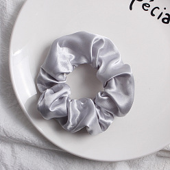 C83-Gray Colorful Satin Hairband for Women - Stylish and Comfortable Headband for All Occasions.