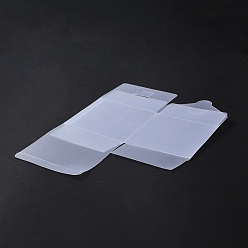 White Transparent Plastic Boxes, Square, White, Finished Product: 10x10x10cm, 29.2x20x0.1cm
