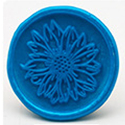 Озёрно--синий Частицы сургуча, для ретро печать печать, восьмиугольник, Плут синий, размер бутылки: 40x34 мм, о 45шт / бутылка