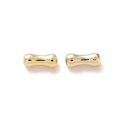 Real 24K Gold Plated Rack Plating Brass Tube Beads, Lead Free & Cadmium Free Free, Real 24K Gold Plated, 2.5x6mm, Hole: 1.2mm