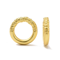 Matte Gold Color Rack Plating Alloy Linking Rings, Long-Lasting Plated, Lead Free & Cadmium Free, Round Ring, Matte Gold Color, 18x3.5mm, Inner Diameter: 11mm