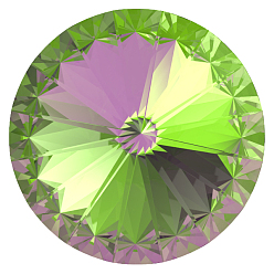 00030 281 Vitrail Medium Preciosa® maxima кристалл круглые камни, чешский хрусталь, алюминиевый слой, биконус(436 11 177 риволи), 00030 281 витражная среда, ss 47 (10.55~10.9 мм)