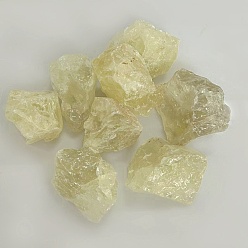 Цитрин Нагретые необработанные бусины из натурального цитрина, для акробатики, украшение, полирование, обмотка провода, исцеление кристаллами викки и рейки, нет отверстий / незавершенного, самородки, 40~60x40~60x40~60 мм