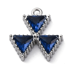 Темно-Синий 304 кубический стальные подвески из нержавеющей диоксида циркония, темно-синий, 12.5x12.5x3 мм, отверстие : 1.2 мм