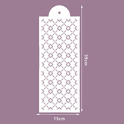 Другие Шаблоны трафаретов для рисования пластиковых питомцев, прямоугольник с рисунком смешивания, другой узор, 390x150 мм