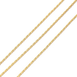 Real 14K Gold Filled Brass Coreana Chains, Soldered, Real 14K Gold Filled, Link: 1.5x0.6x0.6mm